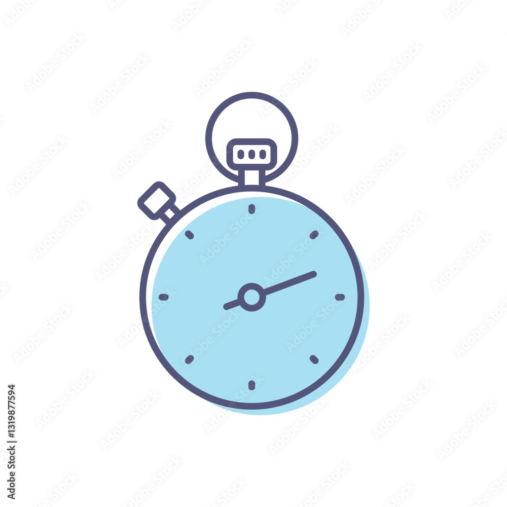 Stopwatch Vector icon Stopwatch Vector icon