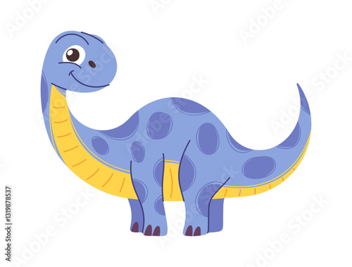 Cute dino spotted skin doodle