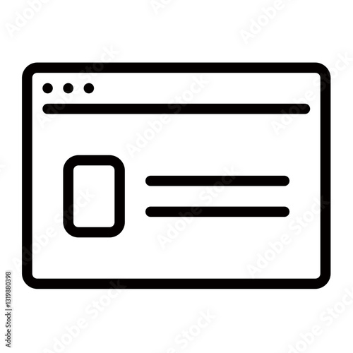 A Simple Webpage Interface Showcasing A Clean Profile Picture And Organized Text Sections With Bold Black Outlines On A Bright White Background