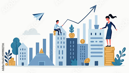 Financial portfolio diversification and asset management for stable growth