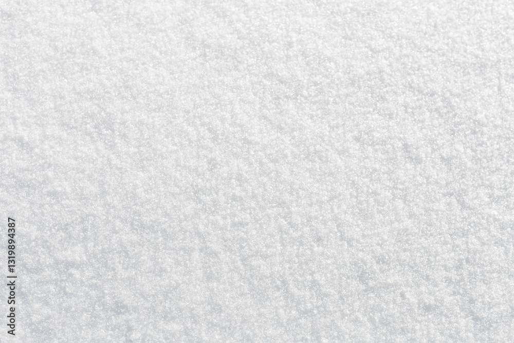 Closeup of a snow surface Closeup of a snow surface