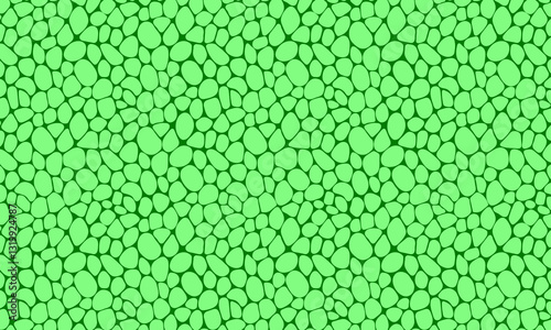 Plant cells template banner vector illustration. Leaf structure close up backdrop. Green plant chlorophyll texture for organic wallpapers, eco, agro and scientific designs. Biology background
