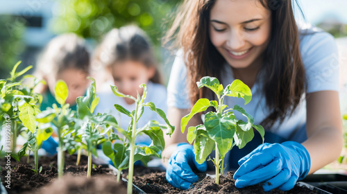 Engaging Students in Sustainable Gardening Education photo