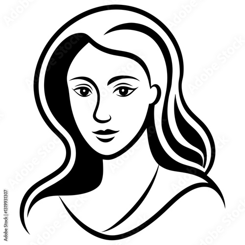 girl with long hair