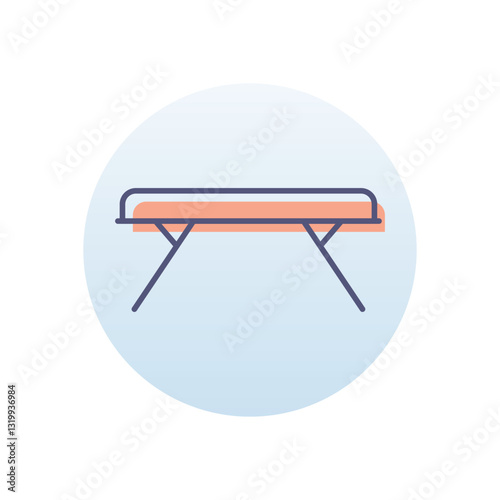 Balance Beam  Vector icon