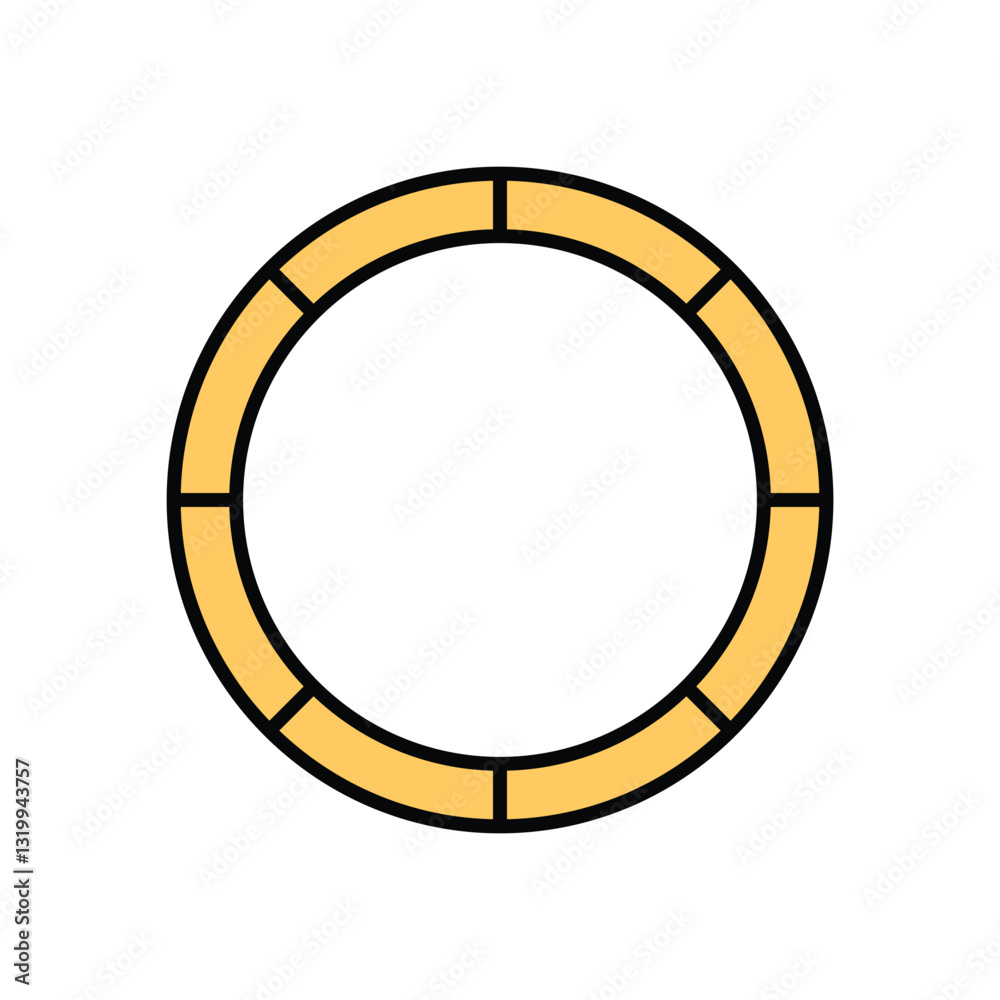 hoop Vector icon hoop Vector icon