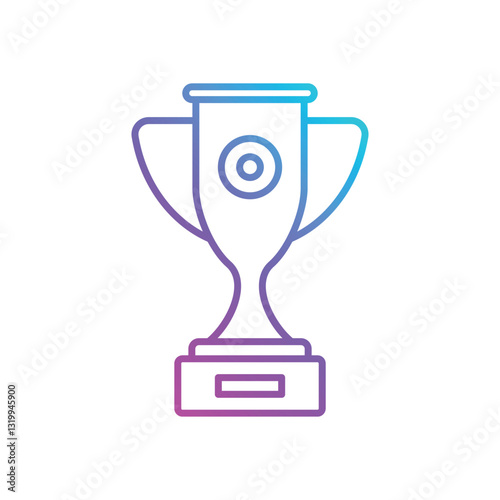 Trophy Vector icon