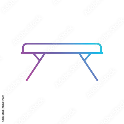 Balance Beam  Vector icon