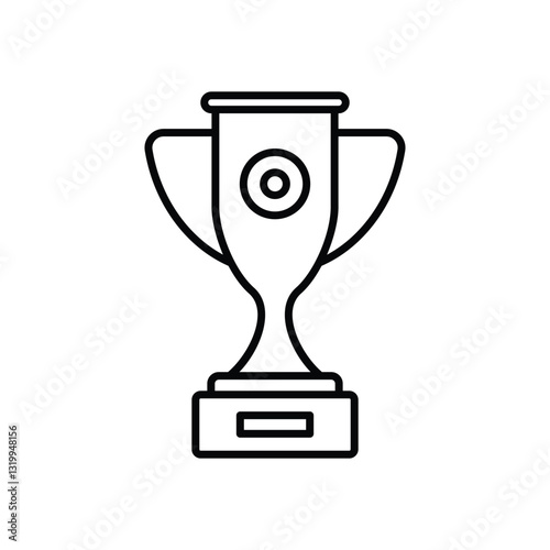 Trophy Vector icon