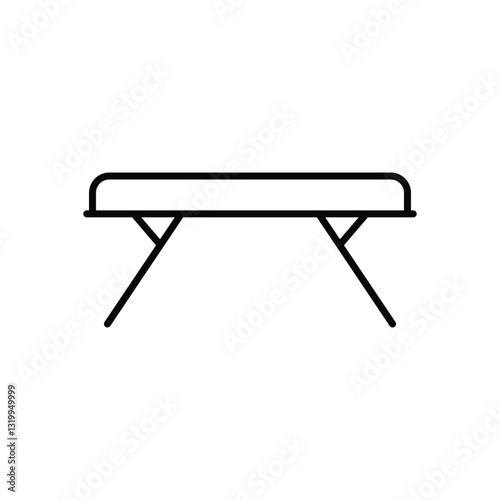 Balance Beam  Vector icon