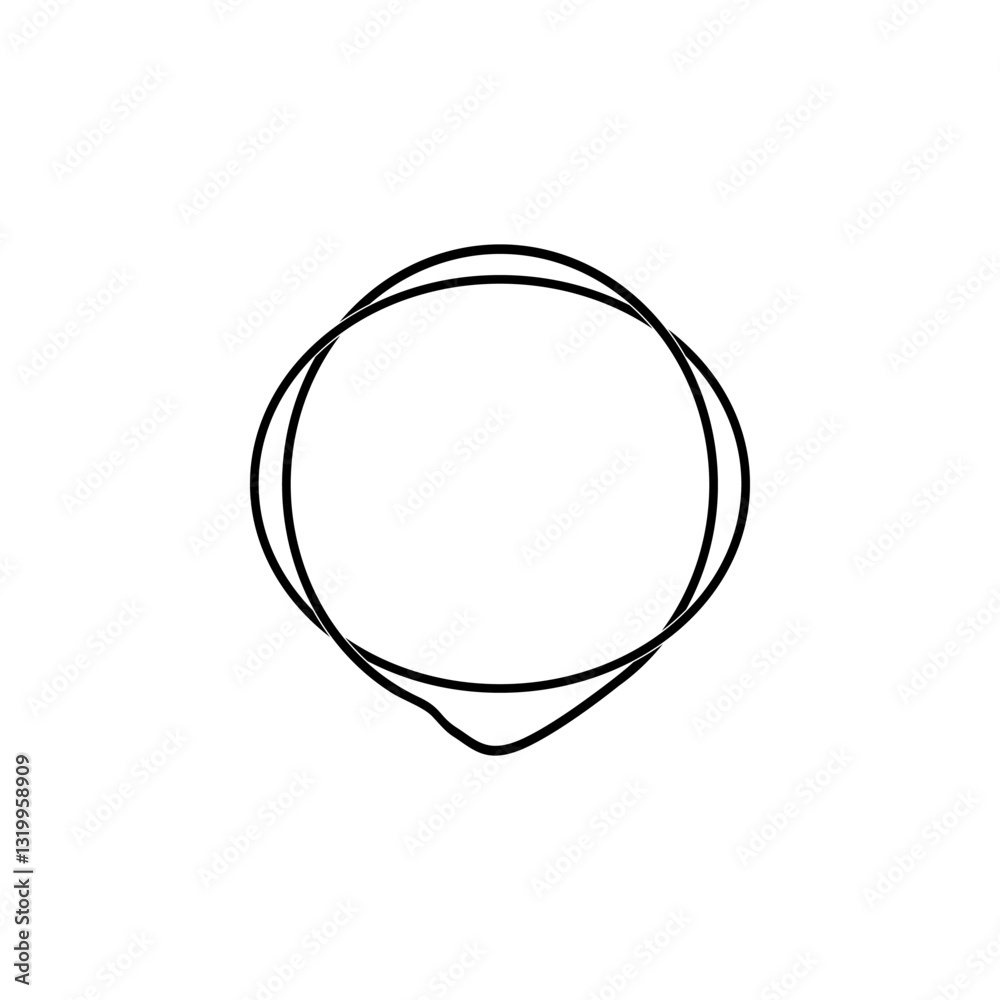 Artistic Round Lines, Weaving Style, can use for Logo, Apps, Website, Contemporary Ornate, Frame Work, Copyspace, Icon, Symbol, Cover or Graphic Design Element. Vector Illustration Artistic Round Lines, Weaving Style, can use for Logo, Apps, Website, Contemporary Ornate, Frame Work, Copyspace, Icon, Symbol, Cover or Graphic Design Element. Vector Illustration