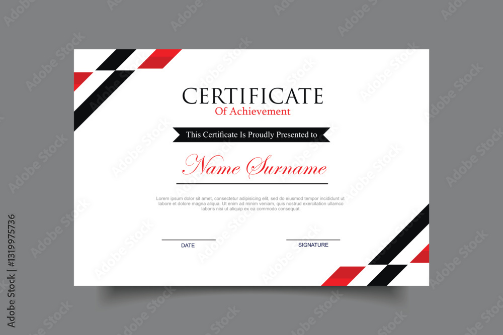 certificate template design certificate template design