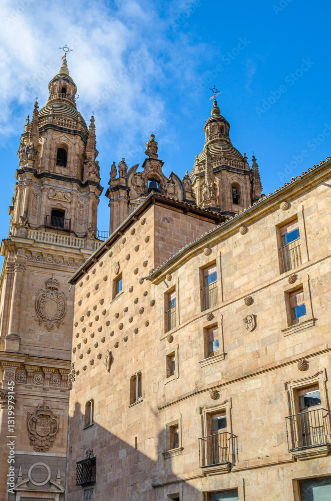 Fototapeta premium Architecture in Salamanca, Castile and Leon, Spain