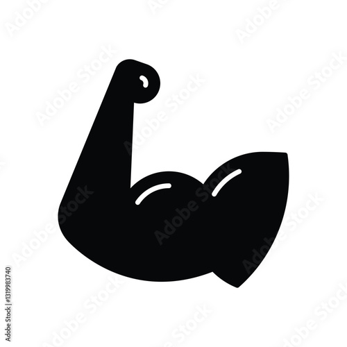 Bicep Vector icon