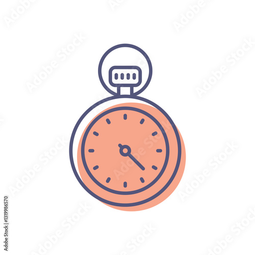 Stopwatch Vector icon