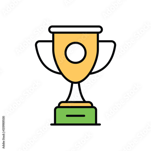Trophy Vector icon