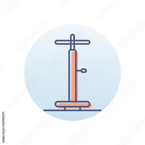 Gym Twister Vector icon