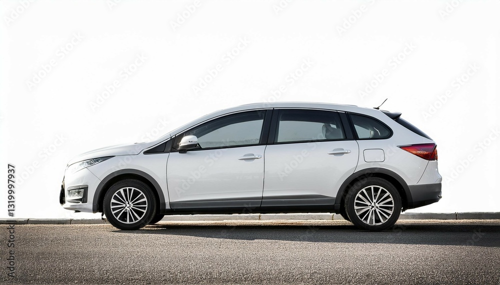 car isolated on isolated on transparent