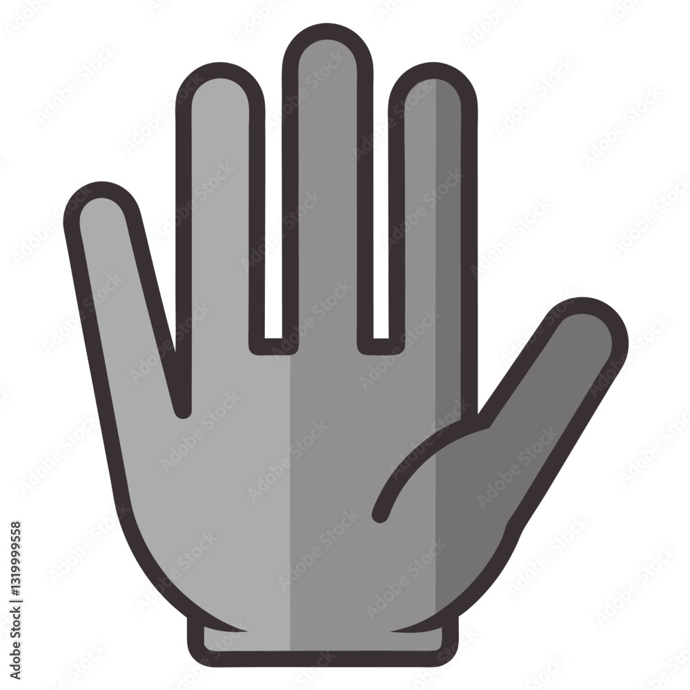 Hand Icon with White Background Vector Illustration, Cartoons, Clipart, Line Art Design, Hand icon vector illustration on white background for digital products, clipart, and design use. Hand Icon with White Background Vector Illustration, Cartoons, Clipart, Line Art Design, Hand icon vector illustration on white background for digital products, clipart, and design use.