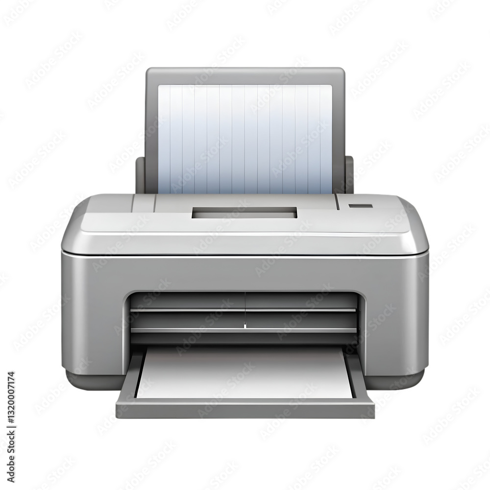 printer isolated on white background printer isolated on white background