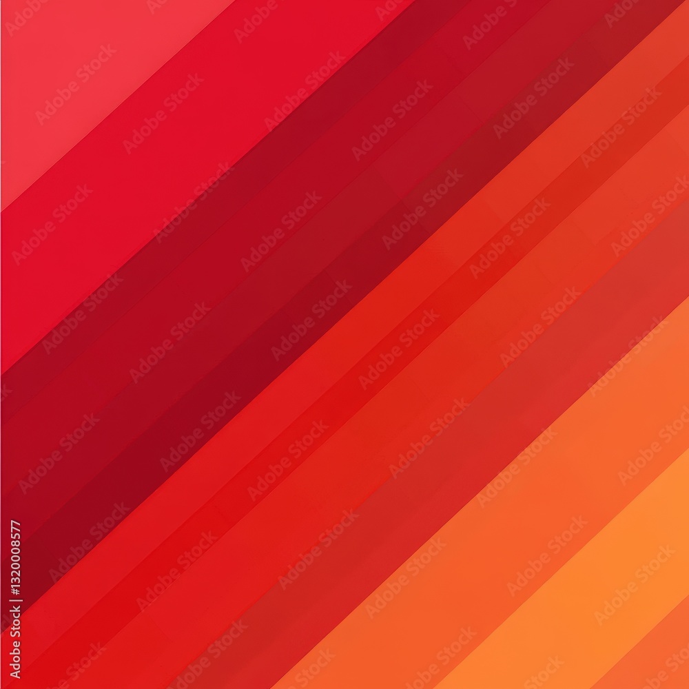Obraz premium Abstract diagonal red orange stripes background
