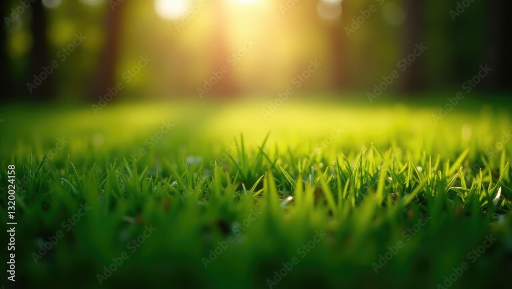 Naklejka premium Lawn