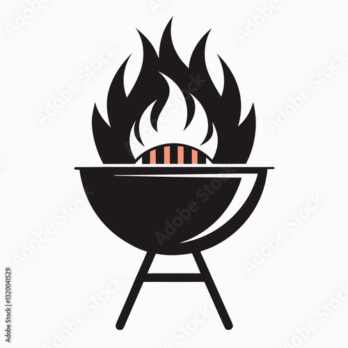 barbecue grill vector