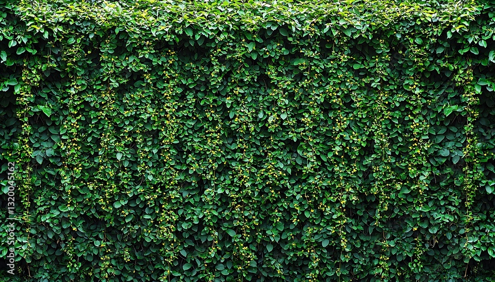 Lush Green Vine Wall Texture. Lush Green Vine Wall Texture.