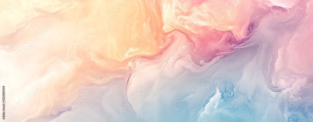 Abstract Soft Pastel Background with Swirling Colors and Texture Abstract Soft Pastel Background with Swirling Colors and Texture