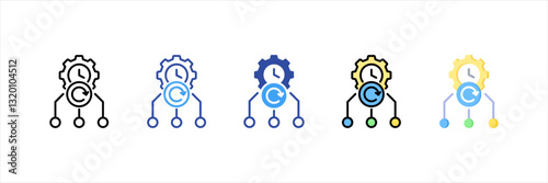 Realtime Multi Style Icon Set