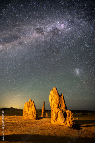 Milkyway in the Pinnacle Desert