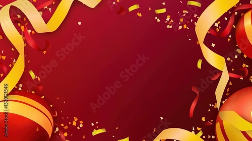 Celebration Background of Spanish National Day: The National Style and Cultural Inheritance Shown in the Grand Jubilation