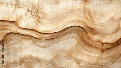 Sycamore wood texture pattern with creamy and smooth grain details