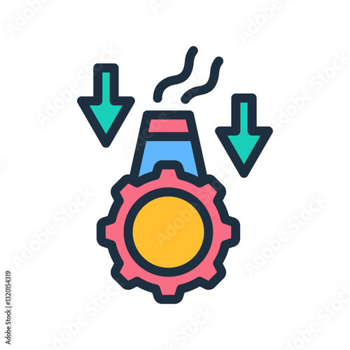 Pollution Reduction Icon