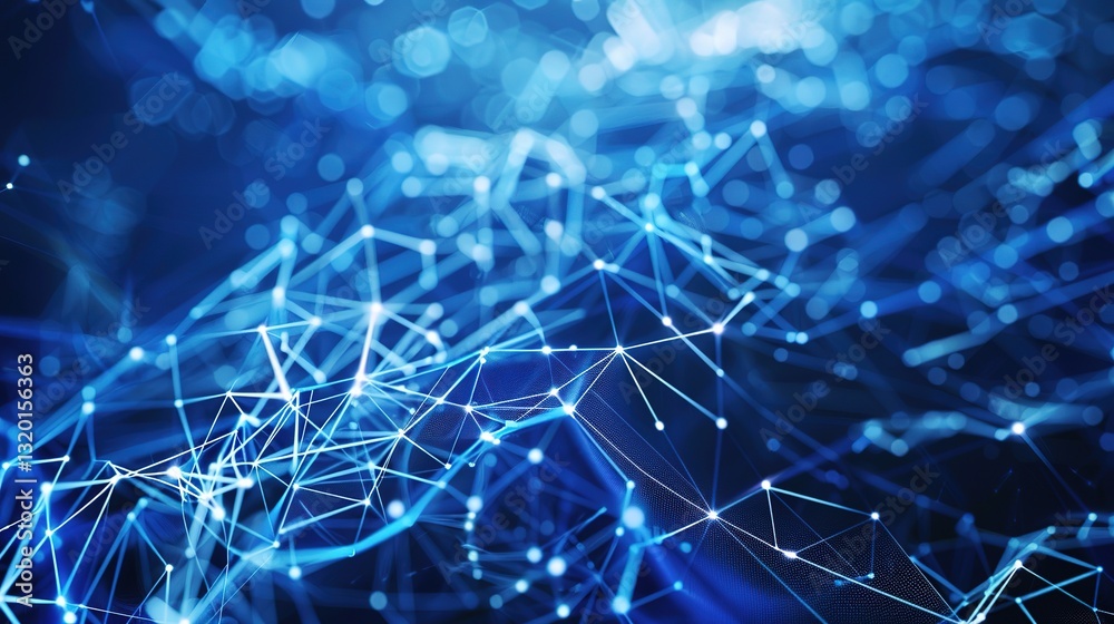 Obraz premium Technology_Particle_Technology_Sense_Technology_