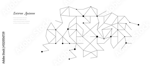 幾何学 抽象 三角形 回路 科学 ポリゴン 背景