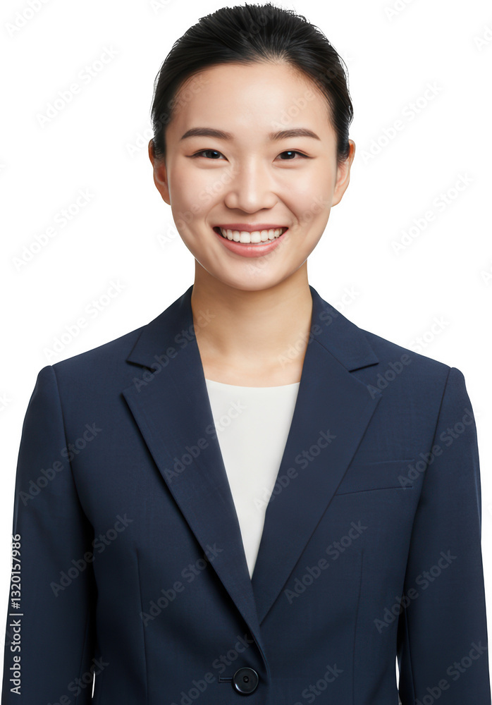 Confident Asian Businesswoman Portrait Smiling Professional Corporate Attire Studio Shot Confident Asian Businesswoman Portrait Smiling Professional Corporate Attire Studio Shot