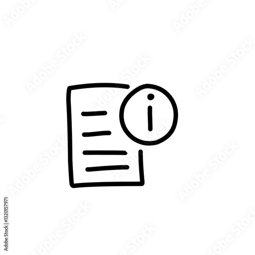 information line icon