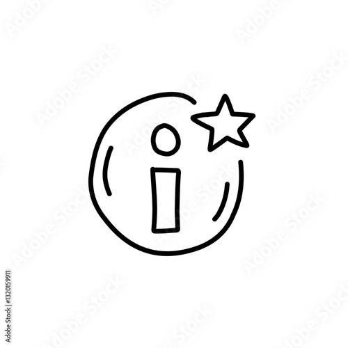 information line icon
