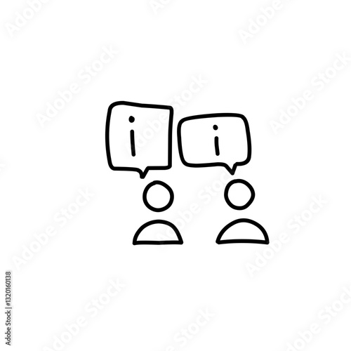 information line icon