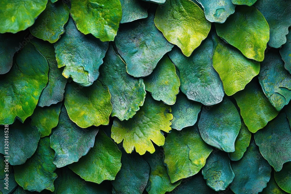 Obraz premium Vibrant Green Moss Texture Closeup Background for Nature and Environment