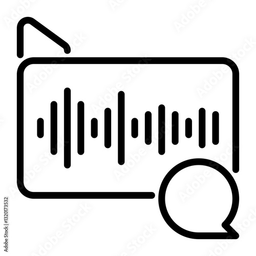 Innovation icon, line icon style