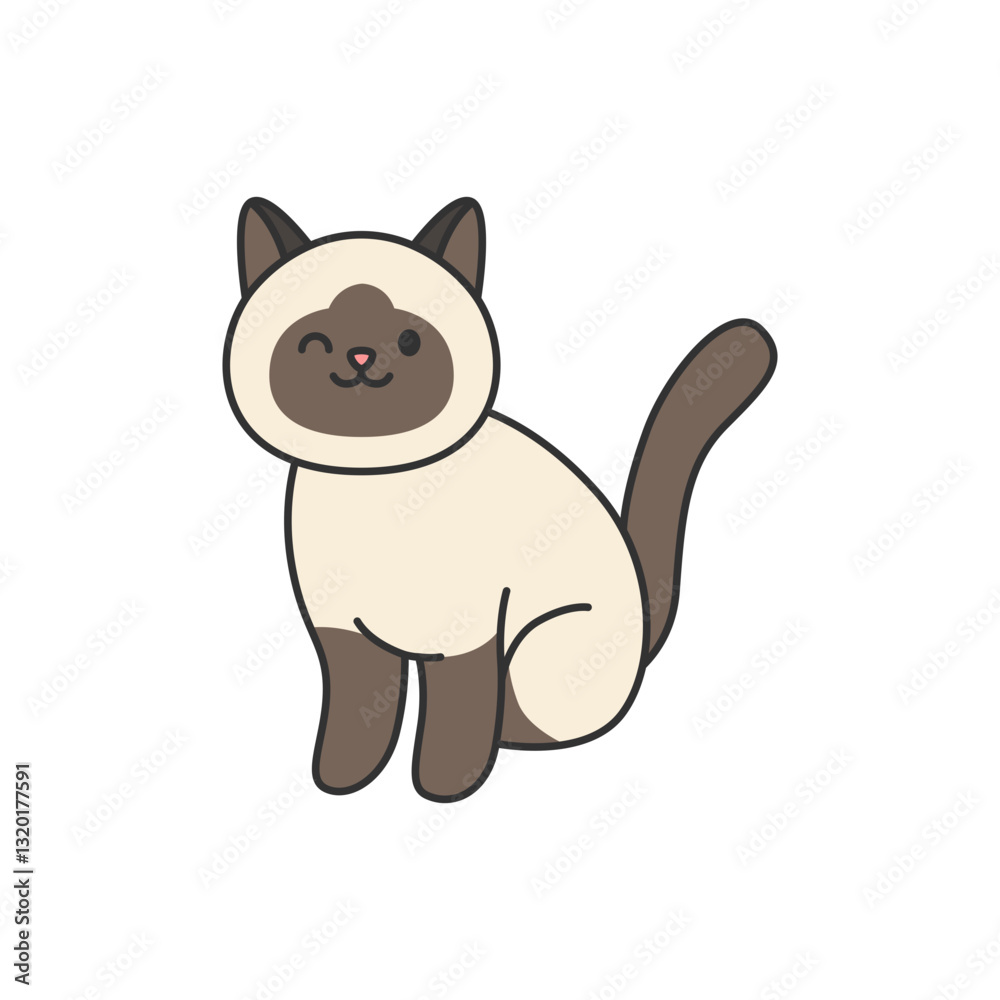 Obraz premium Siamese cat