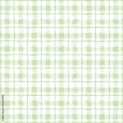 green plaid pattern