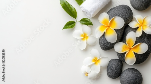 Soothing Spa Interior with Relaxing Treatment Elements