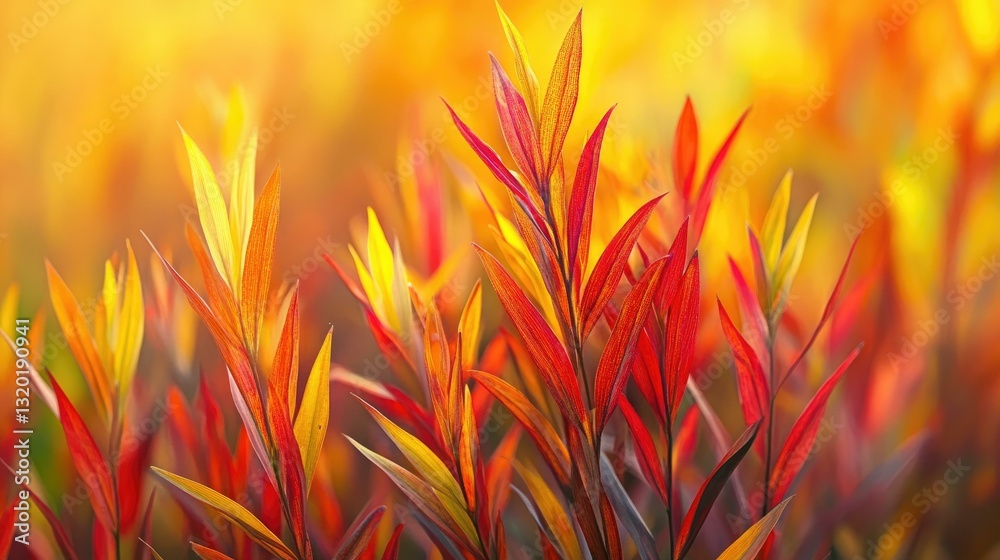 Beautiful yellow, red, and orange foliage. Natural background with vibrant fall colors Beautiful yellow, red, and orange foliage. Natural background with vibrant fall colors