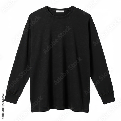 Black Long-Sleeve Casual