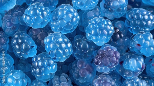 Blue Raspberry: A tangy-sweet flavor, bright blue in color, often used in beverages and candy to create a fun and vibrant taste sensation.
