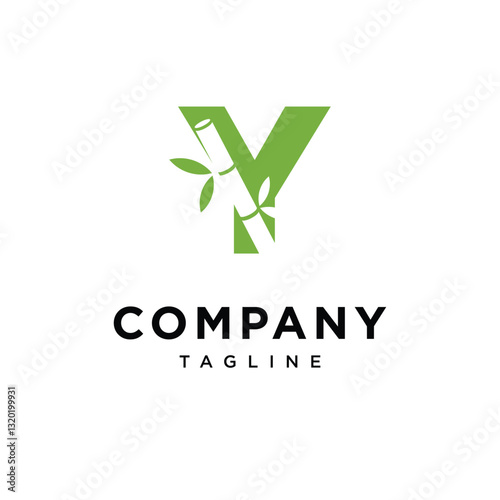 Free Download Letter Y Bamboo Logo Icon Vector - GFXLoad