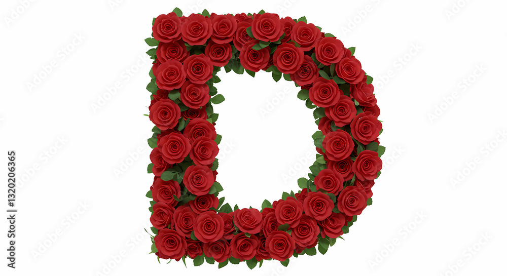 letter D letter D
